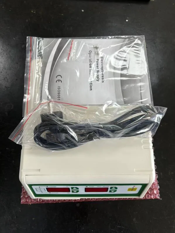 Uitstekende kwaliteit laboratorium digitale elektroforese machine met elektroforese tank