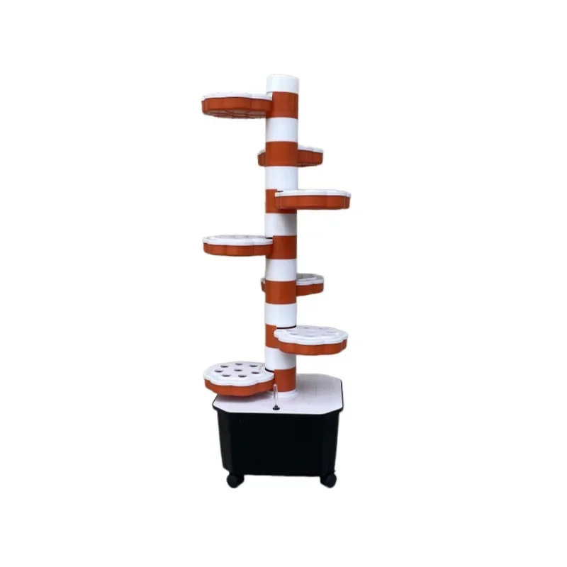 Soilless cultivation planting tower hydroponic spiral family vegetable garden balcony multi-layer planting equipment