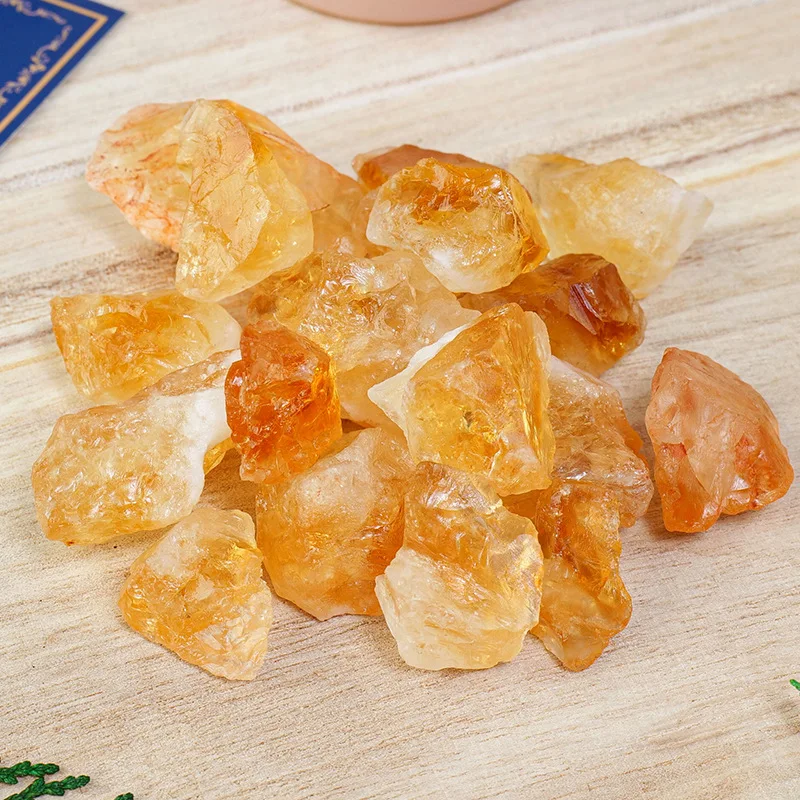 Natural Quartz Crystal Stones Topaz Ore Fluorite Irregular Shape Real Mineral Rock Reiki Healing Specimen Home Decor