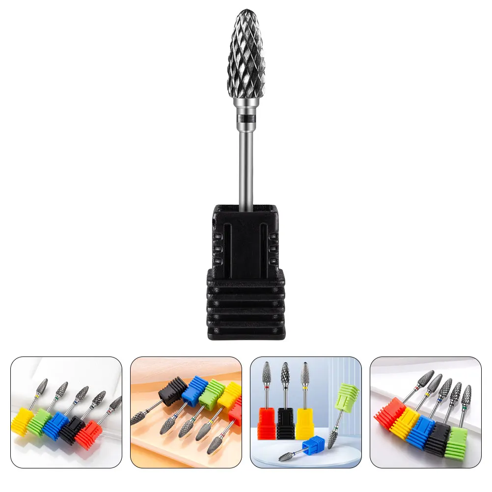 

Nail Drill Bits Metal Polishing Heads High Strength Durable Cutting Performance for Gel Acrylic Nails Art Supplies