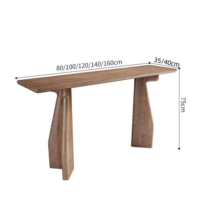 

Wood Table Modern Corner Hallway Unique Entrance Salon Console Tables Luxury Glamor Console Ingresso Living Room Furniture