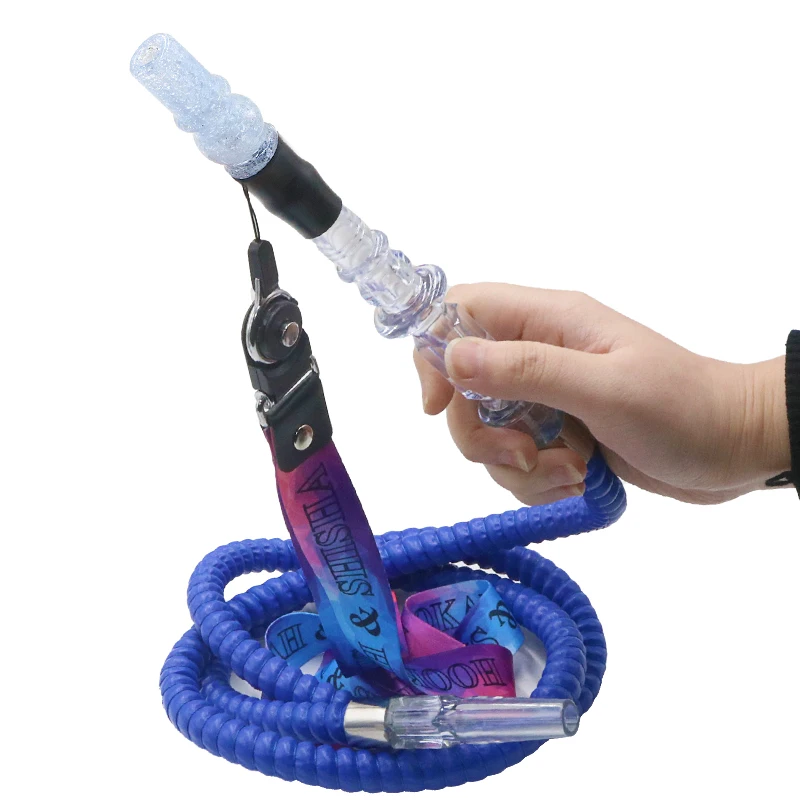 SY 1PC Shisha Hookah Mouthpiece Mouth Tip Hang Rope Strap Gadget Tools Hookah Hose Resin Chicha Cachimba Sheesha Vattenpipa