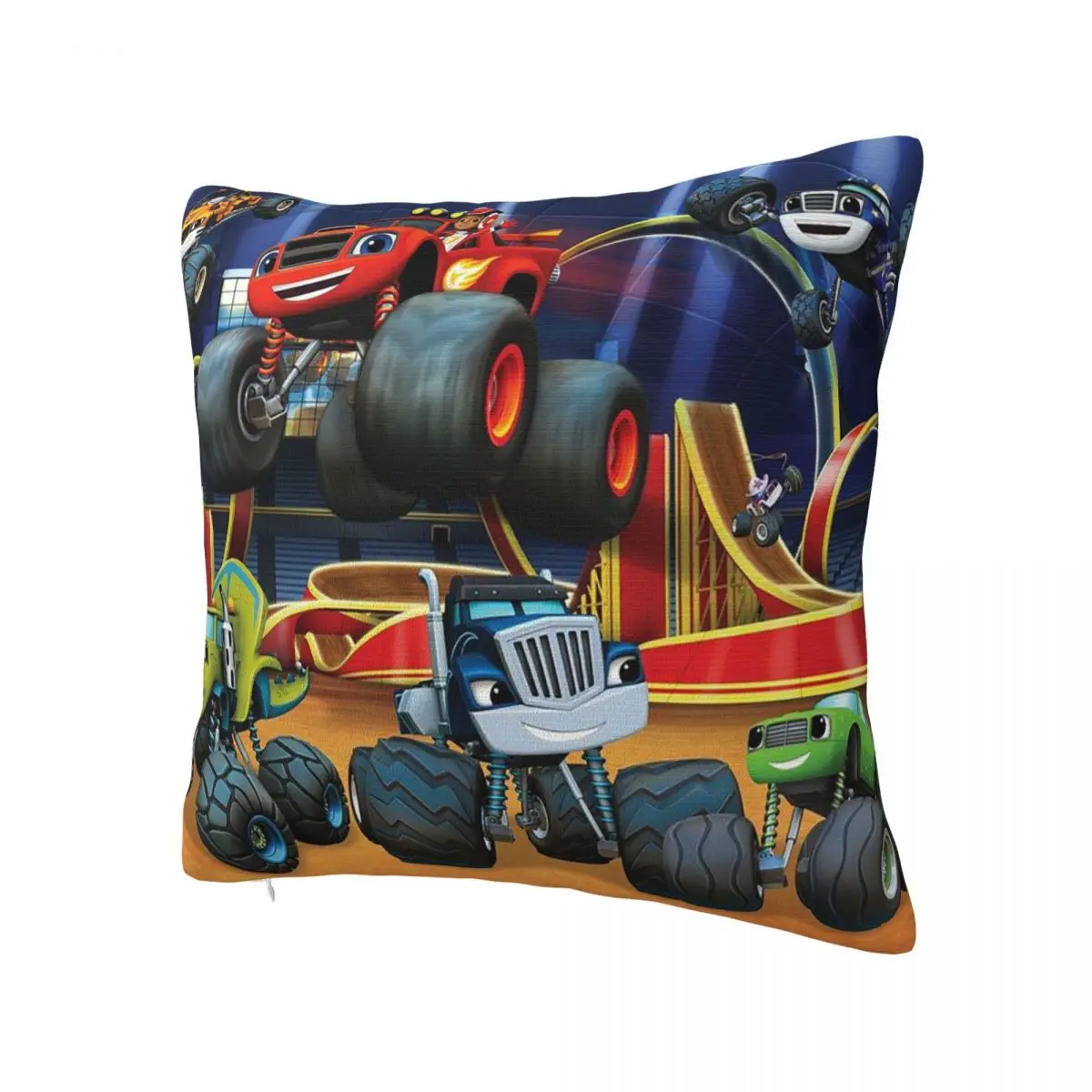 Upestory Blaze And The Monster Machines Pillowcase Printed Fabric Cushion Cover Decoration Throw Pillow Case Cover Home 45X45cm