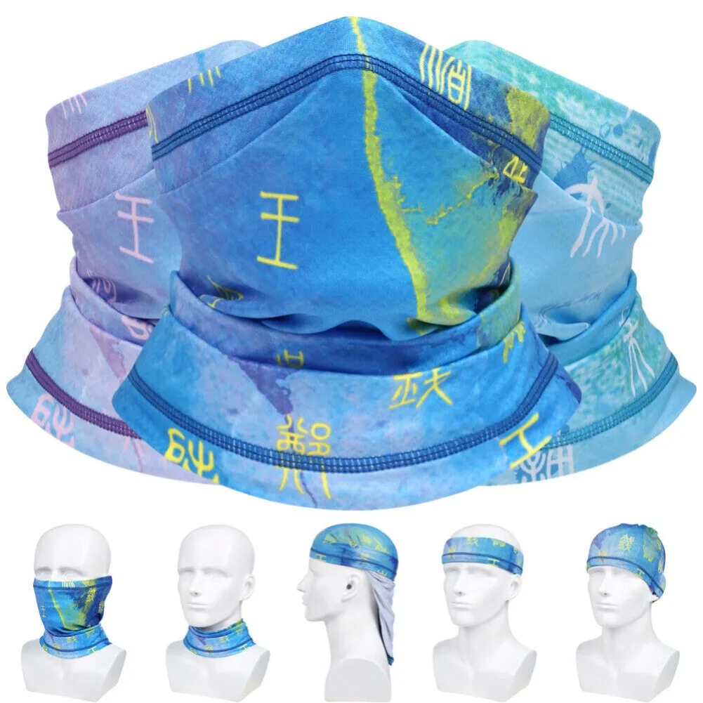 

Outdoor Sports Neck Gaiter Cycling Hiking UV Protection Face Mask Scarf Bandana Motorcycle Headwear Multipurpose Balaclava