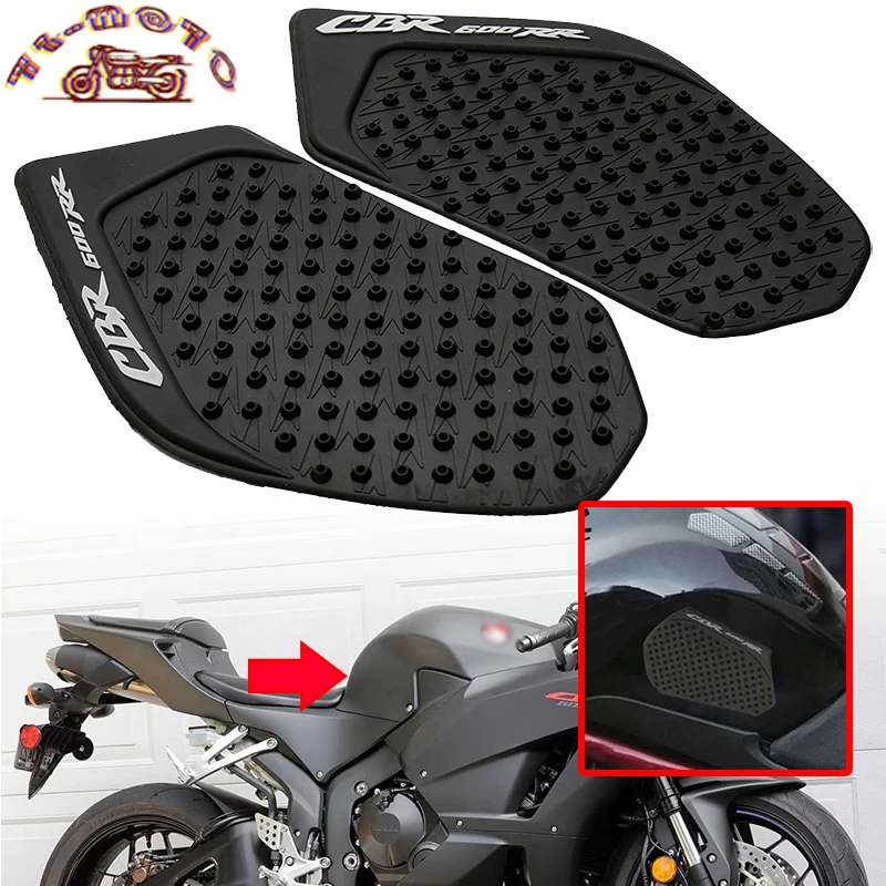 

Motorcycle Anti Slip Tank Pad Sticker Pad Side Gas Knee Grip Protector For Honda CBR600RR F5 CBR 600RR F 5 2003-2006 Accessories