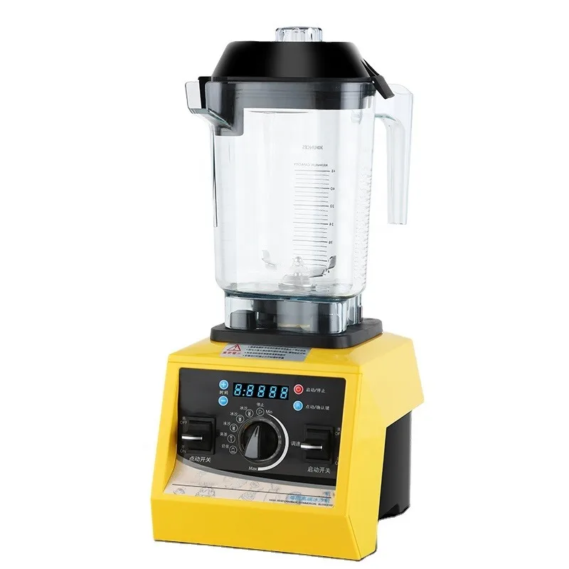 Food Processor Commercial Smoothie Juicer Blender Machine Free Spare Parts PC Electric Multifunctional