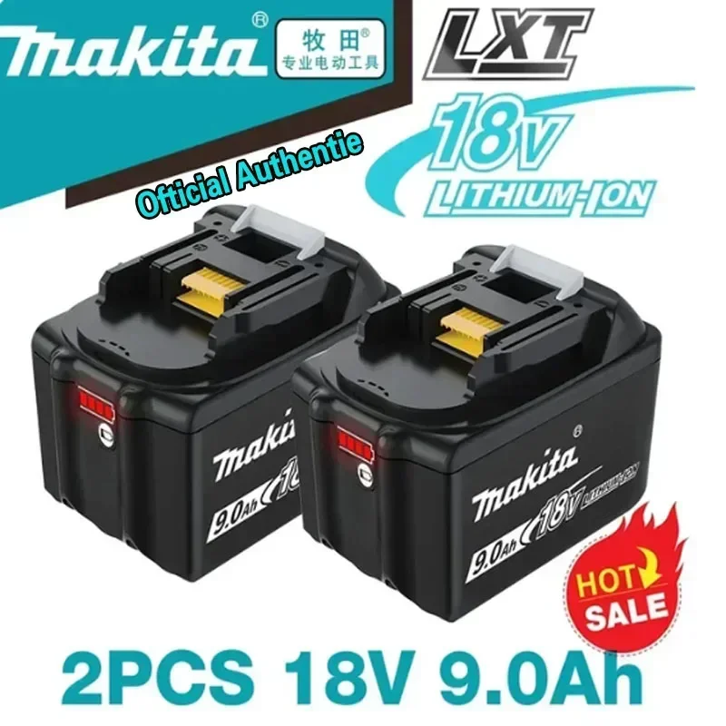 NEW Makita 18V 9Ah Battery Rechargeable Li-ion Lithium-ion Batteries Charger for  BL1850 BL1830 BL1815 BL1860B LXT400