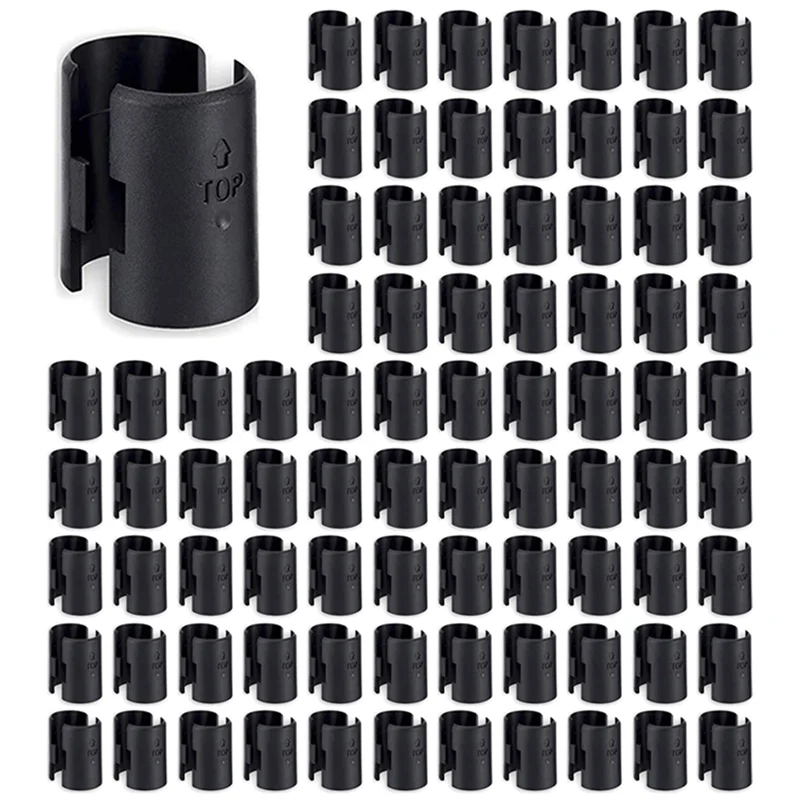 

ABRU-Зажимы для проволочных полок 1-дюймовые зажимы для блокировки полок с проволокой Зажимы для блокировки полок с проволочными полками для системы проволочных полок 400 шт.