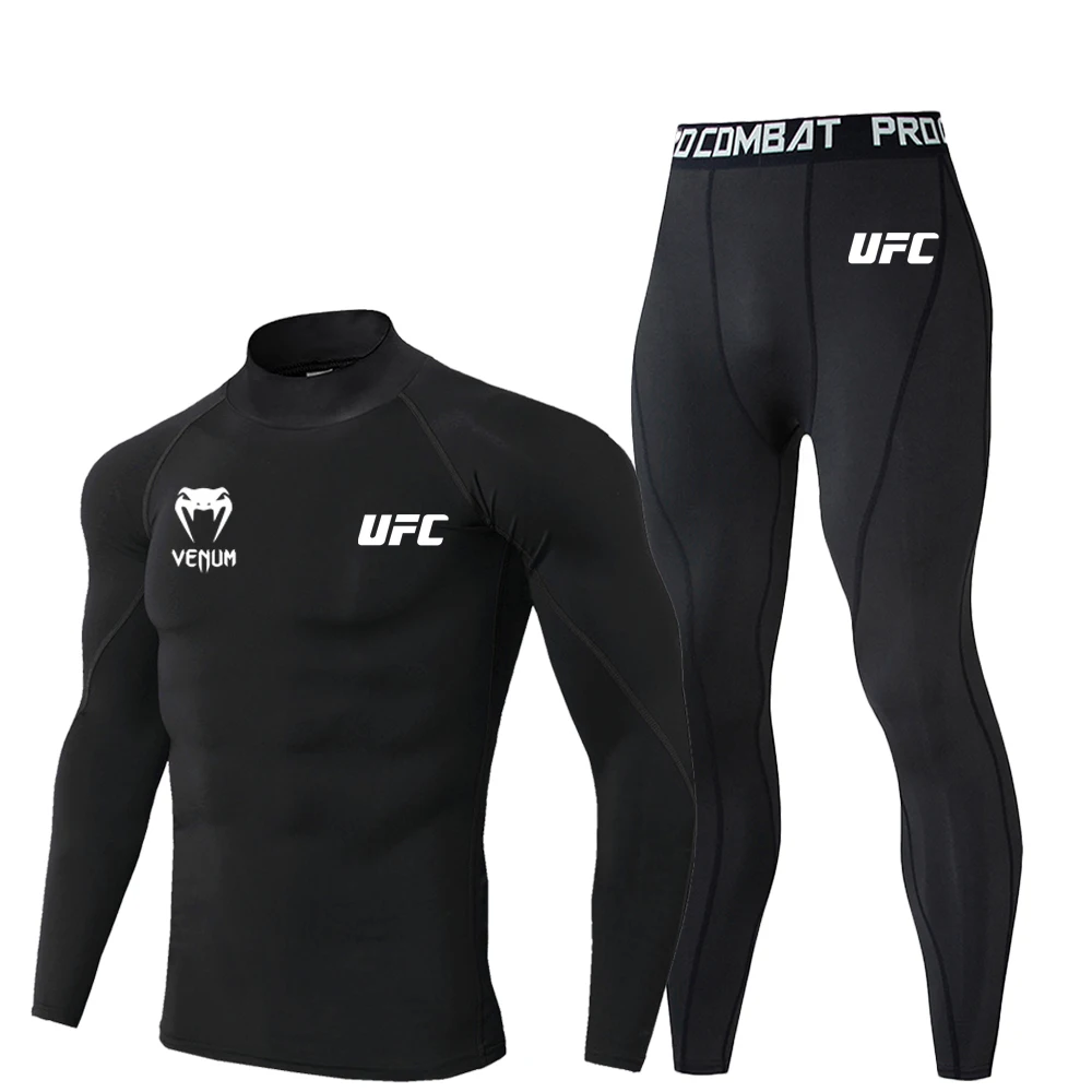 2025UFC с длинными рукавами + длинные брюки