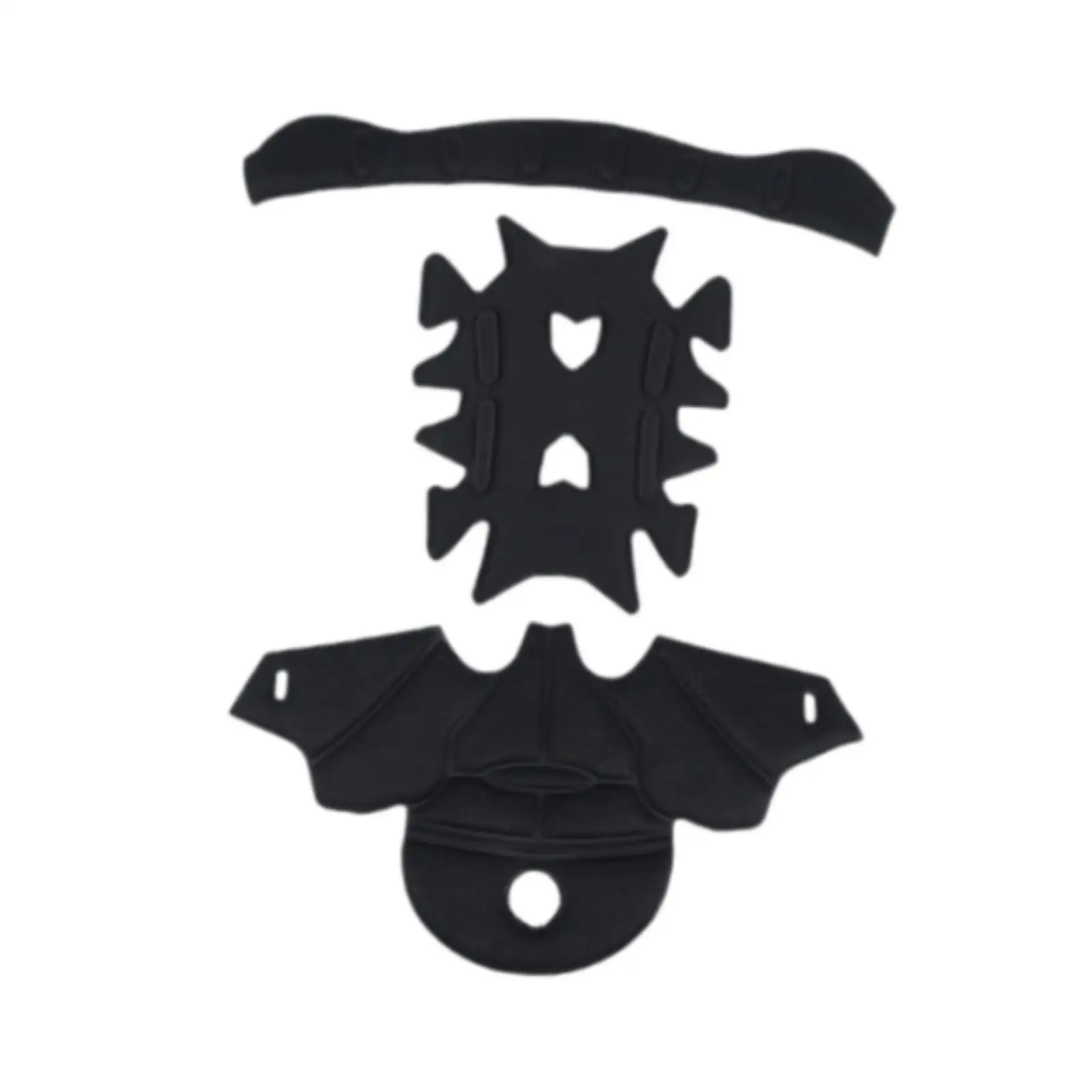 

Комплект накладок для шлема, быстросохнущие губчатые подушечки, удобные подушечки для шлема для велосипеда, горного велосипеда, велоспорта, спортивного мотоцикла