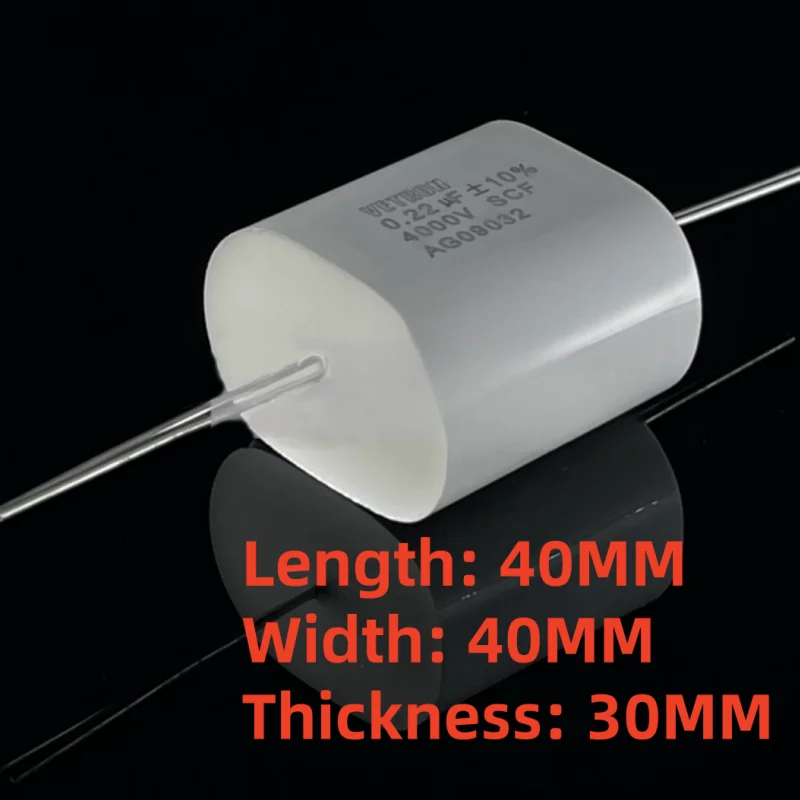 Non inductive absorption capacitor 4000V 0.22UF 4KV 0.22UF axial 4000V 224 VETRON genuine