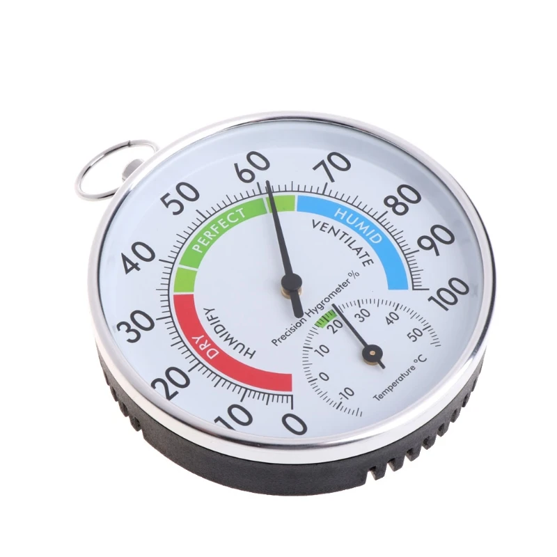 Multifunktionales Thermometer-Hygrometer zur Messung der Temperatur und Luftfeuchtigkeit Schulbüro