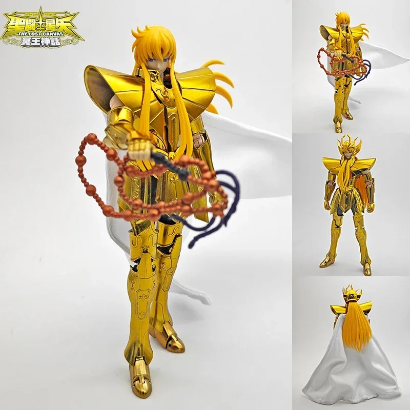 

In Stock JM.MST Virgo Asumita Metal THE LOST CANVAS Saint Seiya Myth Cloth EX Knights of The Zodiac Action Model Figure Anime