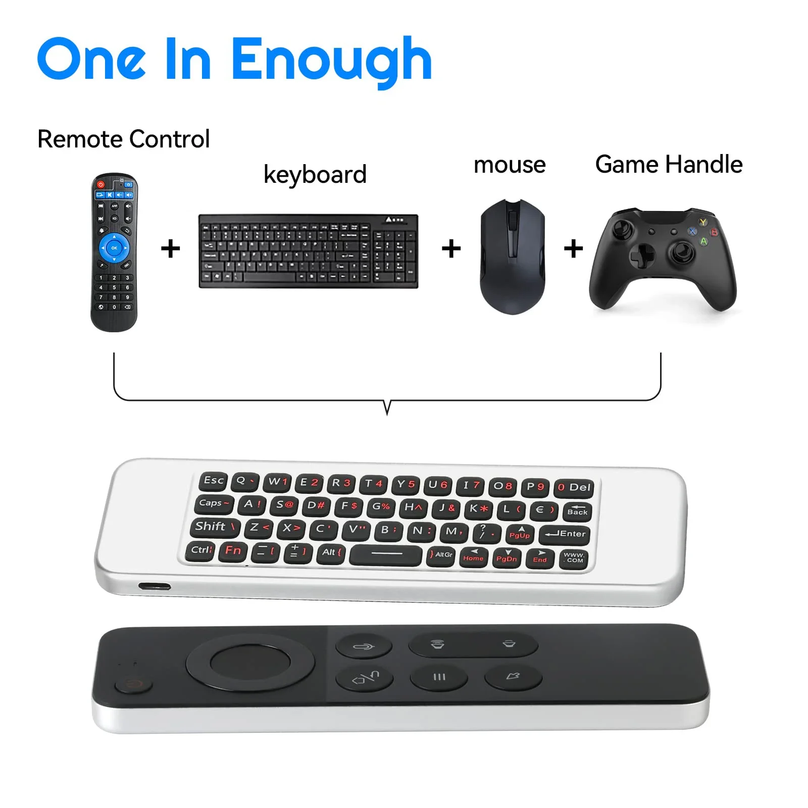 

Pop 2.4G Wireless Voice Air Mouse Remote Controller Mini Keyboard For Android TV BOX Windows Remote With USB Receiver W3