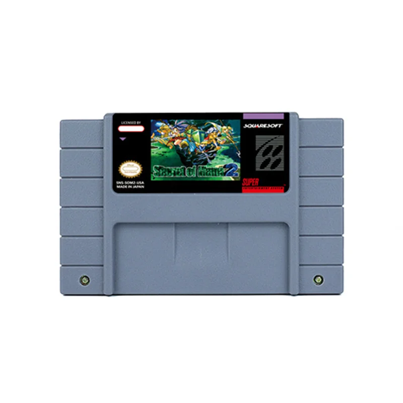 Secret of Mana or Secret of Mana 2 RPG Game for SNES 16 Bit