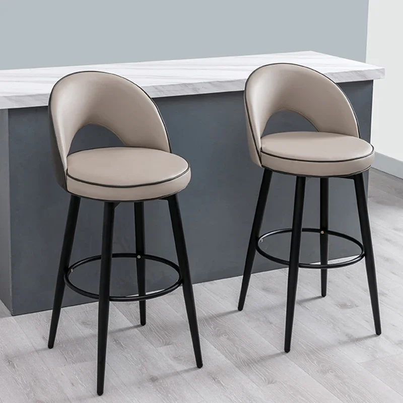 

Modern Design Office Bar Chair Dining Nordic High Makeup Dining Chair Desk Sillas Para Comedor Home Furniture GY50LJ