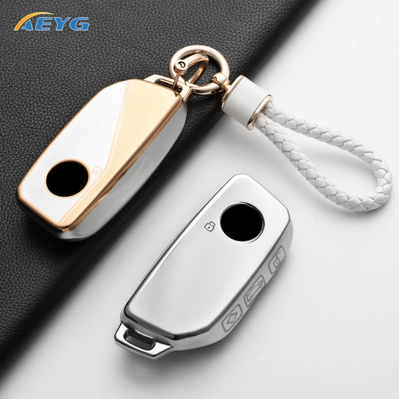 For BMW i7 X7 G07 LCI iX I20 X1 U11 7 Series G70 G09 XM U06 G81 M3 Fashion Soft TPU Car Remote Key Case Cover Shell Accessories