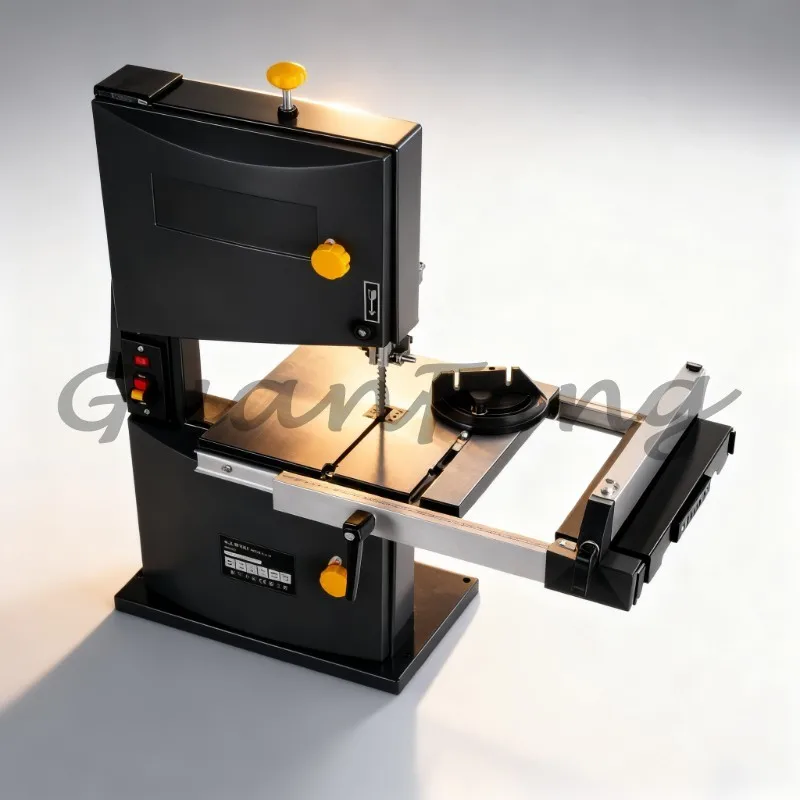 Portable 9 Inch Woodworking Band Saw 550W, Electric Wire Jigsaw Machine Household Carpenter Material Work