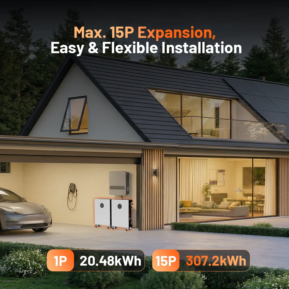 Humsienk 48V 300Ah LiFePO4 Blu - Mppt Hybrid Inverter 48V 8Kw 3 Phase ulasan dan harga