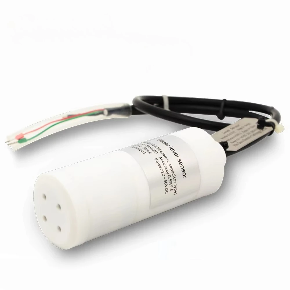 Ceramic 0~200m 0.25% OEM Capacitive Water Level Sensor for Chemical Industry