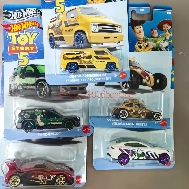 Hot Wheels - Coche de juguete de metal fundido a presión, serie Toy Story, Gdg83, Volkswagen Beetle, modelo de vehículo coleccionable, regalos de cumpleaños para niños
