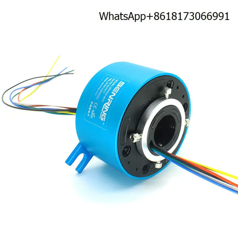 

Slip ring conductive ring rotating inner hole 25.4mm outer diameter 86mm 16/18 channel 10A