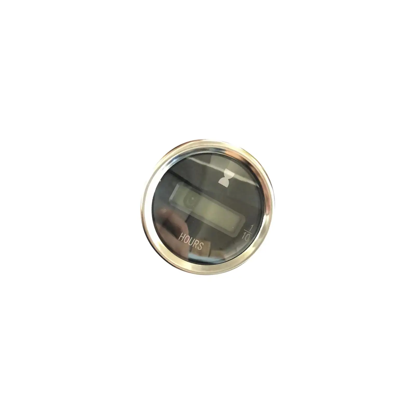 해양 엔진 시간 측정기 방수 디지털 스테인리스 스틸 52mm 게이지 보트 유지보수 패널용