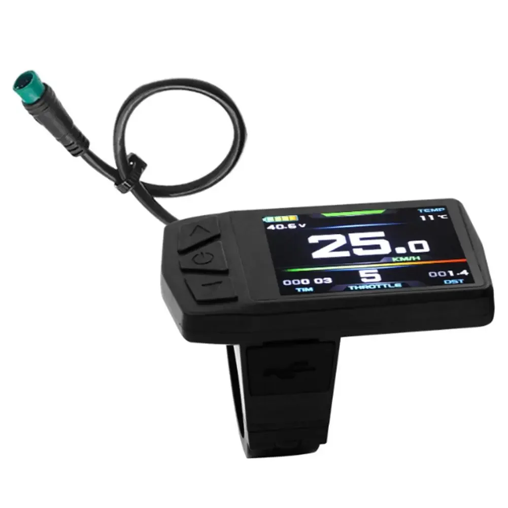 

LCD Instrumentation for Electric Bicycles Compatibility with Controllers Sleek Design and Enhanced Durability Features