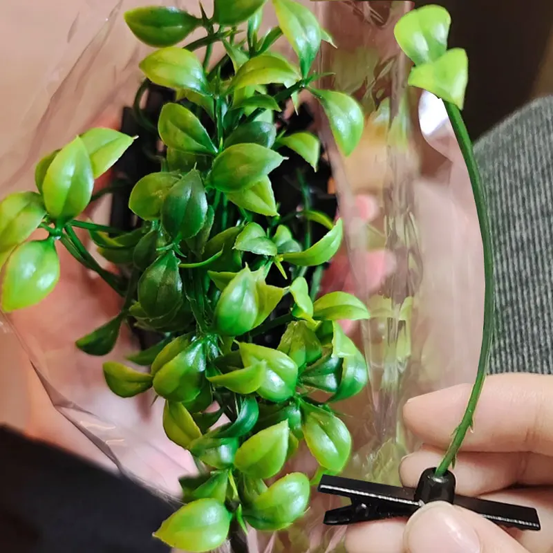 

100/5 шт. новая забавная корейская заколка для волос с зеленым ростком травы, заколка для волос в виде фасоли, милая заколка для волос для женщин и девочек, аксессуары для волос, подарки