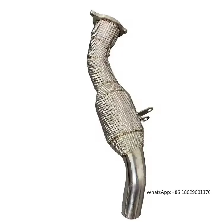 

Xinaote 304 Stainless Steel Exhaust Header Exhaust Downpipe for Jaguar XF downpipe