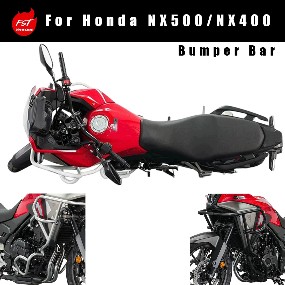 Crash Bar Bumper Frame Parts Fits Honda NX500 / NX400 Motorcycle