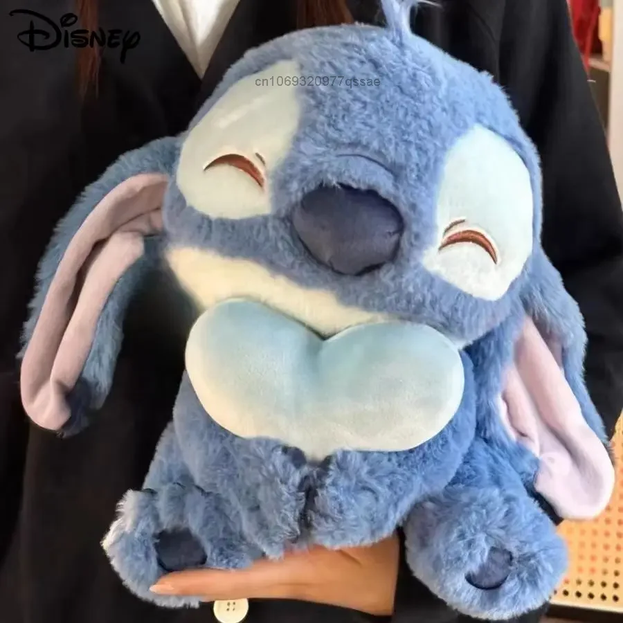 

30cm Disney Stitch Hugging Love Plush Toy Dolls for Girls, Down Couple Pillows Fluffy Doll, Christmas Birthday Gifts for Women