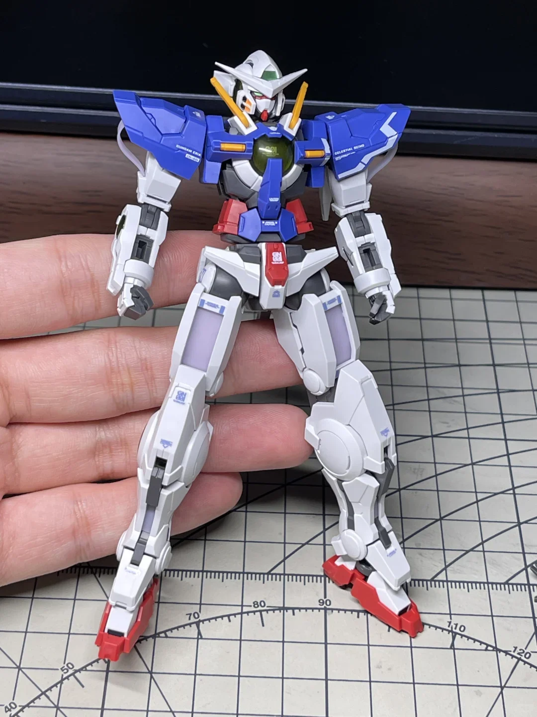 GBC Model EXIA HG 1/144 GN-001 Montageset - Collectible Robot Action Figure Toy Plastic Model Cadeau voor leeftijden 15+