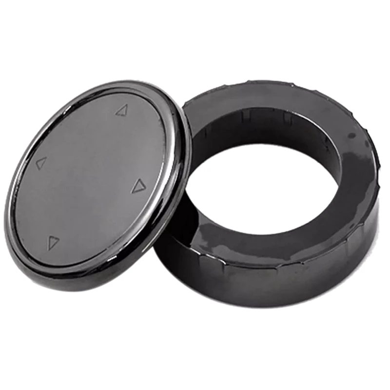 Car Multimedia Button Cover Trim Knob Ceramic Black For -BMW X1 F25 X3 X5 F16 1 2 3 5 Series F10 F20 F30 F34 7 Button