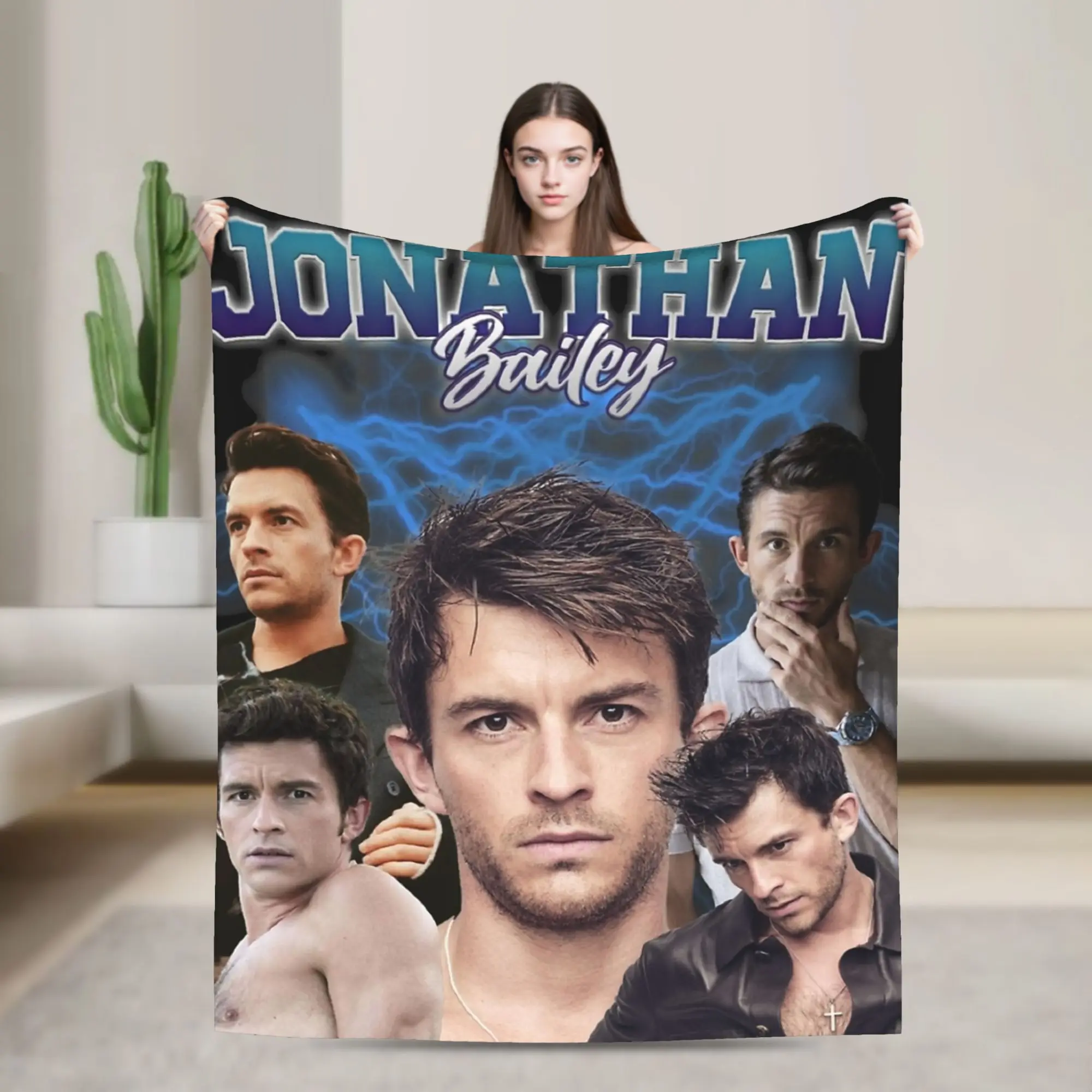 سوبر بطانية دافئة صبي فتاة طائرة السفر جوناثان بيلي ريترو رمي بطانية الفانيلا المفرش لغرفة المعيشة أريكة غطاء سرير #1