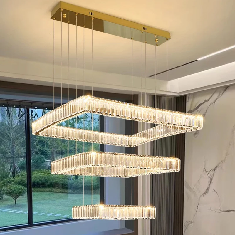 

Modern home decoration crystal chandelier, living room Pendant lamp,Dining room Pendant lights, interior lighting