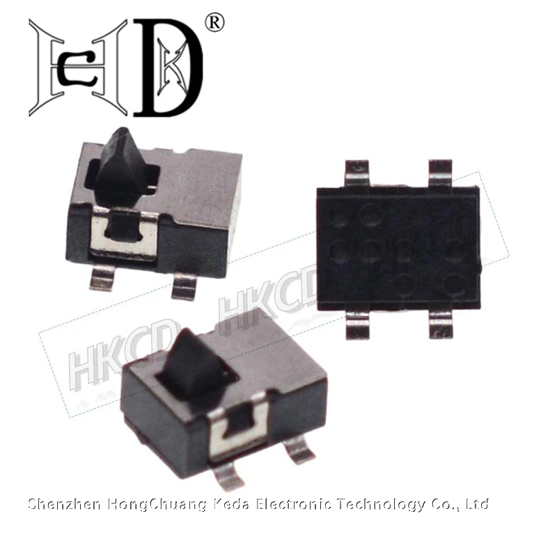 10pcs Detection Reset Switch, Micro Switch, Light Touch, Four-Pin Surface Mount, KW-103 SX-221 3.5*4.7 HD-25 3.5X4.7