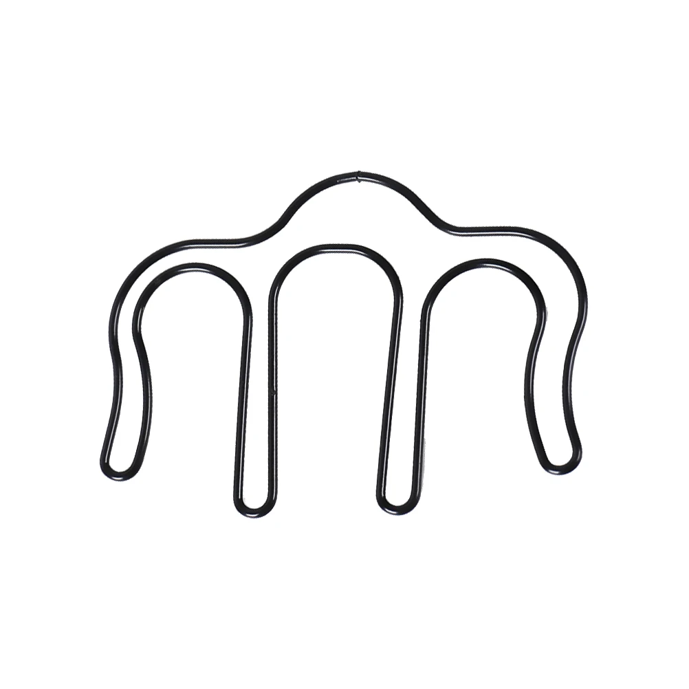 

Metal Paper Clips Sturdy Electroplated Reusable Black Home Office School Gifts Musical Instrument Accessories Cute Note