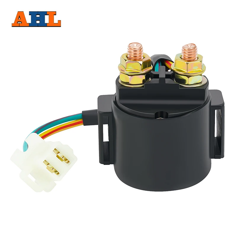 AHL relé de solenoide de arranque de motocicleta para Honda TRX125 ATC200 CBX1000 SUZUKI GR650D VS800GL POLARIS WORKER 335 500 HYOSUNG GT125