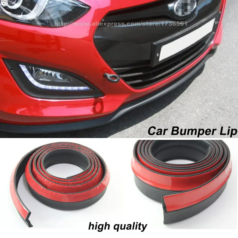 

For Citroen Sedan DS3 DS5 DS6 C2 C3 C4 C5 C6 C8 Car Bumper Lips Spoiler Body Kit Strip Front Tapes Body Chassis Side Protection