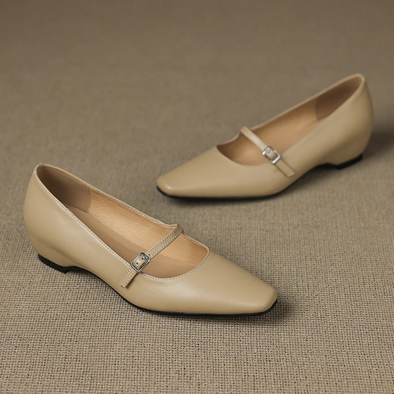 

Elegant Women Heels Shoes Fashion Shallow Spring Dress Sandals 2026 New Cozy Party Mary Jane Shoes Brand Sexy Mujer De Zapatos