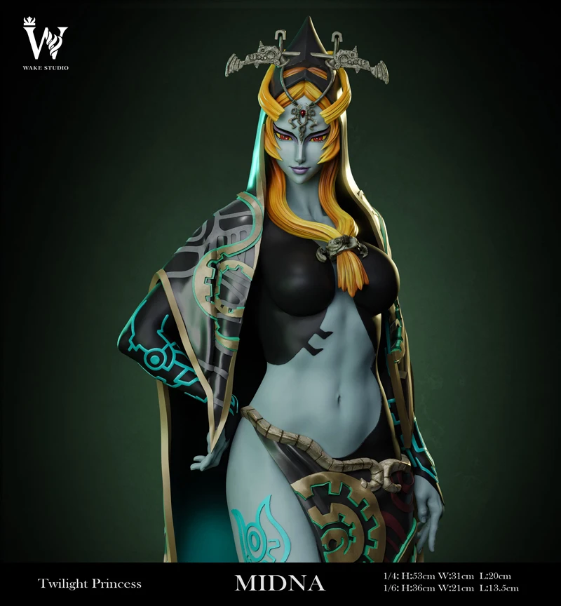 Wake Studio Twilight Princess MIDNA GK Limited Edition Resin Statue Figure Model