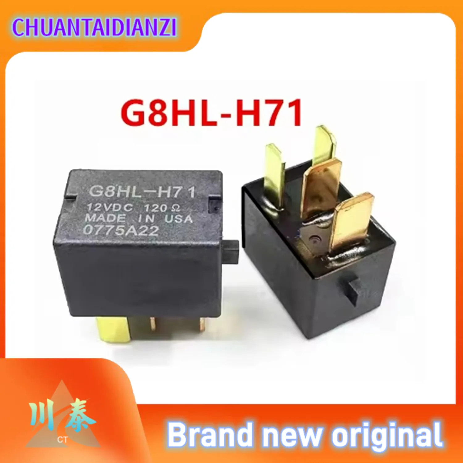 5PCS Original G8HL-H71 Honda Accord Civic CRV Fit Eight Generation Front Van Odyssey air conditioning relay