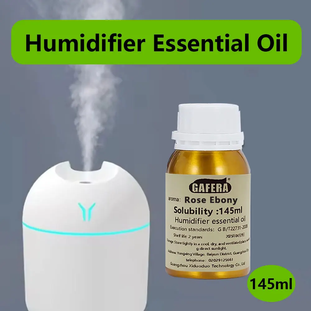 

GAFERA 145ml(4.9 fl.oz) Ice Age/Rose Ebony/Lavender Humidifier Essential Oil-Water Soluble Aromatic Oil For Humidifier