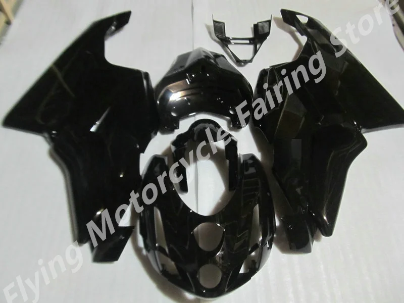 New ABS Injection Molding Fairings Kits Fit For 749 999 2005-2006 Bodywork Set whole black DUCATI 749 999 2005-2006