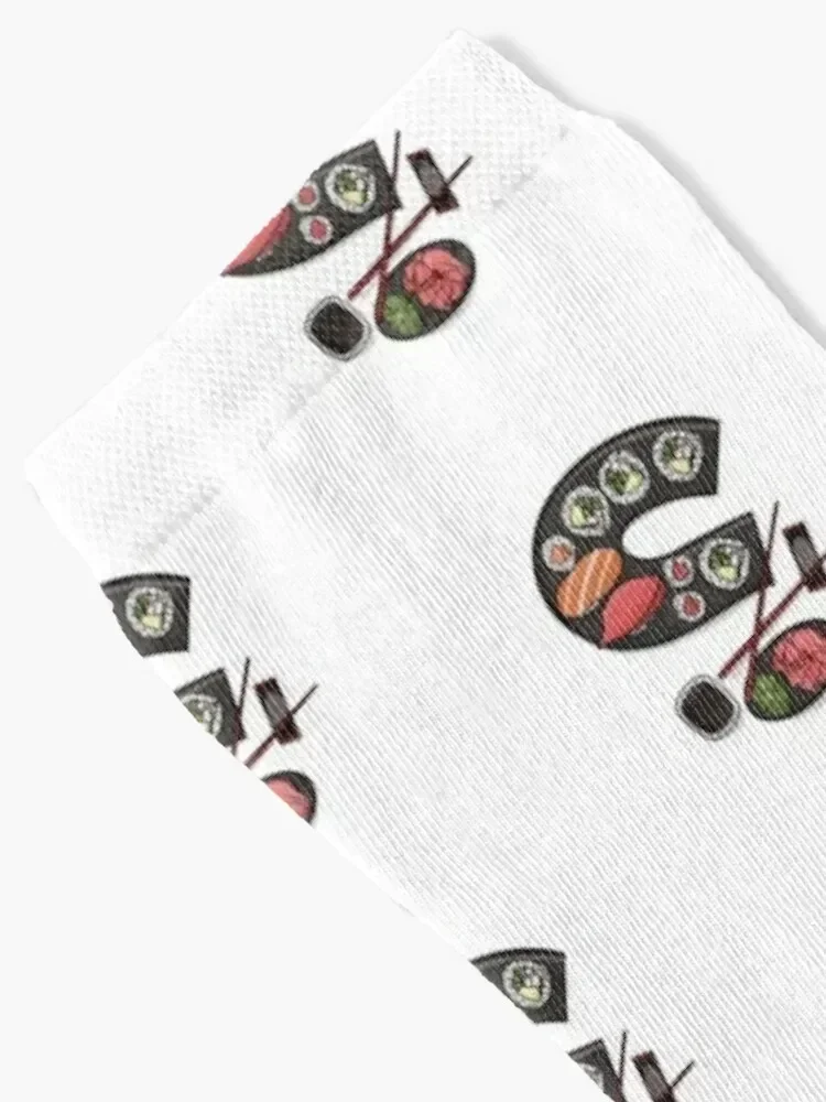 Sushi Plate Socks cartoon luxury Stockings compression Men's Socks Luxury Women's