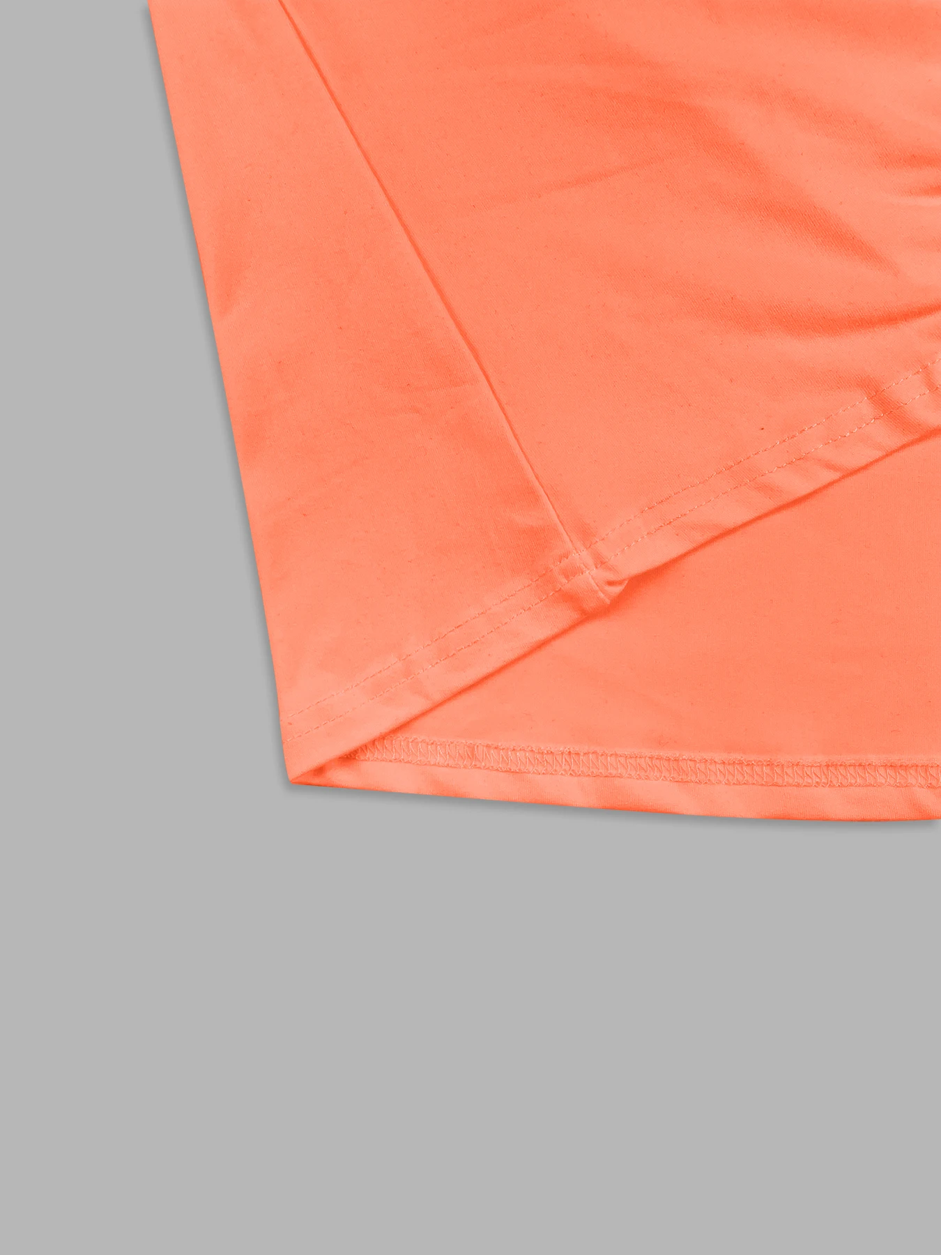 Modisches Damen-T-Shirt-Set in Unifarben mit Kurzen Ärmeln, 3-teilig – Detail 6