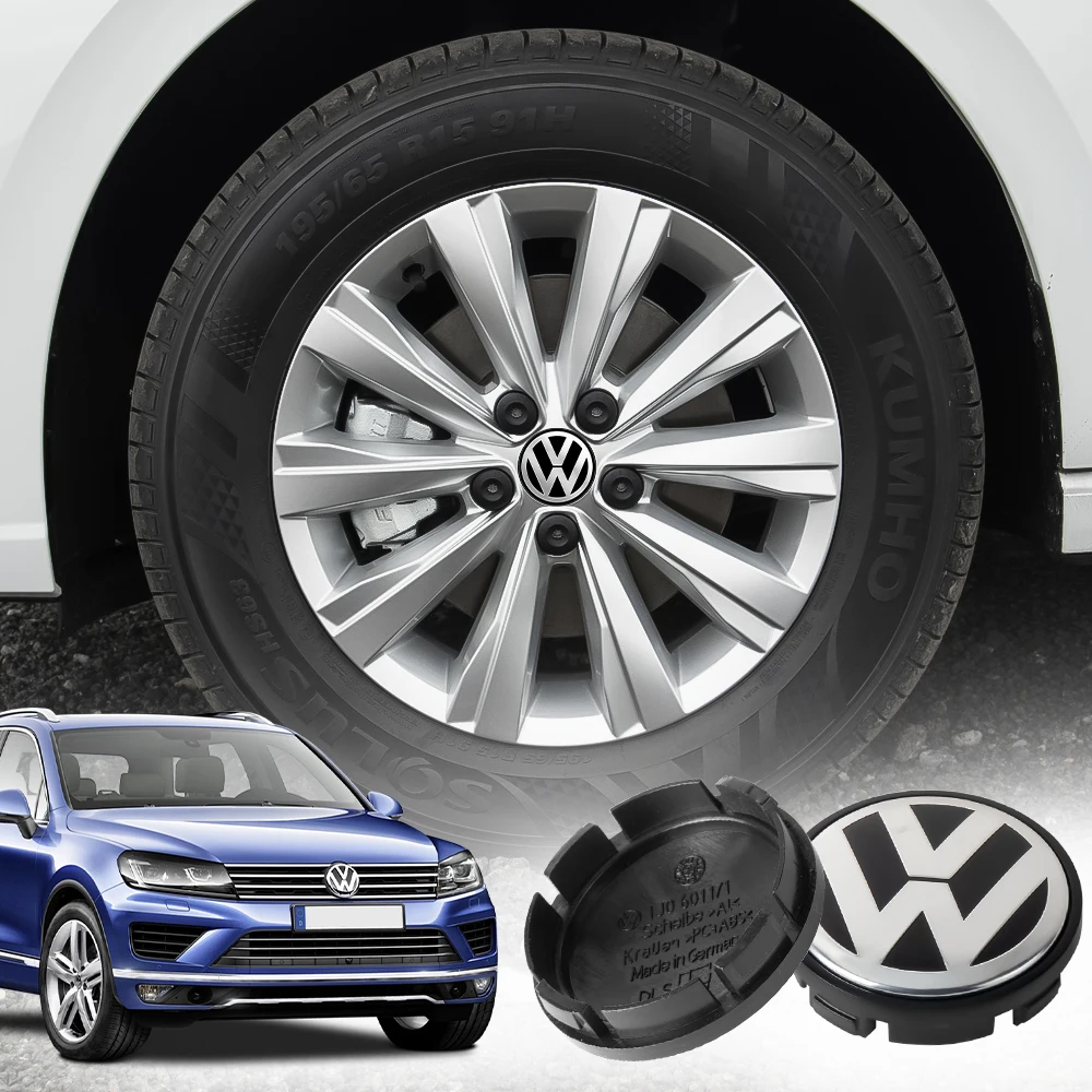 4pcs/set 56/65/66mm Car Wheel Center Hub Metal Emblem Cap Cover for Volkswagen VW Golf 6 7 Jetta Polo Caddy GTI Bora MK7 Passat