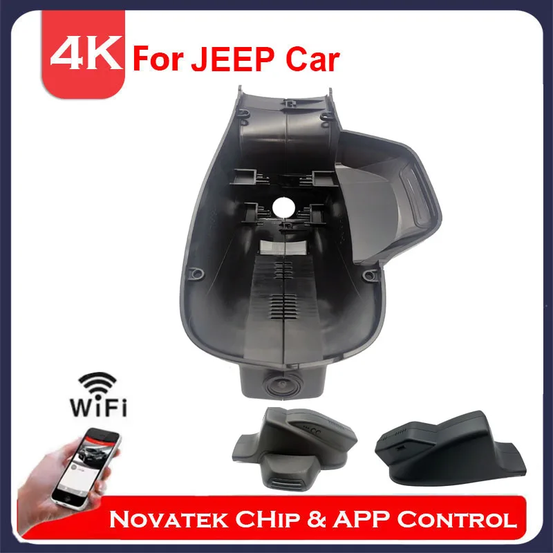 

4K HD Plug and Play Wifi DVR Dashcam For Jeep Compass MP 552 Facelift 2017 2018 2019 2020 2021 2022 2023 2024 With APP Control