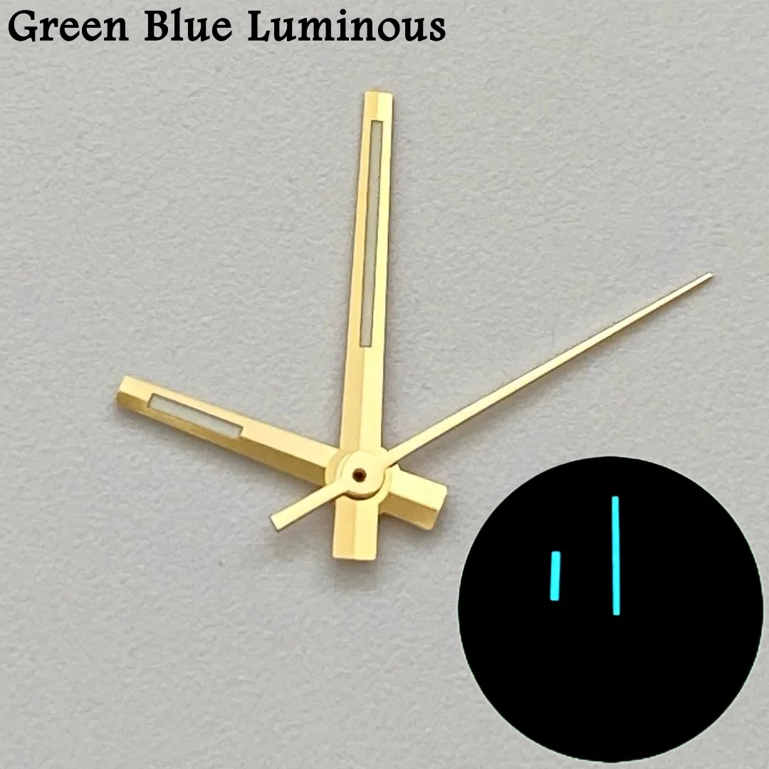 Manecillas NH35 de 8mm, 12mm, 12.5mm, Manecillas de Reloj Luminosas Azules y Verdes para Movimientos Oyster Style NH70/NH36/4R/7S, Accesorios
